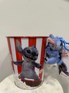 Cinemark 2025 Lilo & Stitch Plüschdose Surfin Popcorn Eimer Brandneu Schneller Versand - Bild 1 von 13