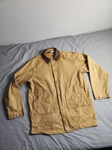 Vintage 80er Woolrich Barn Chore Field Coat Jacke Herren Gr. XL braun Western USA 16060 - Bild 1 von 10