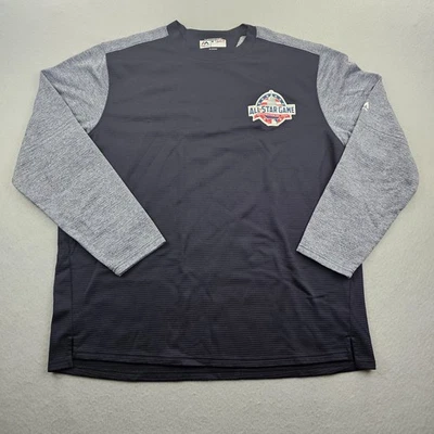 2018 MLB All Star Game Sweater Majestic Authentic Washington DC Baseball Therma - Image 1 of 4