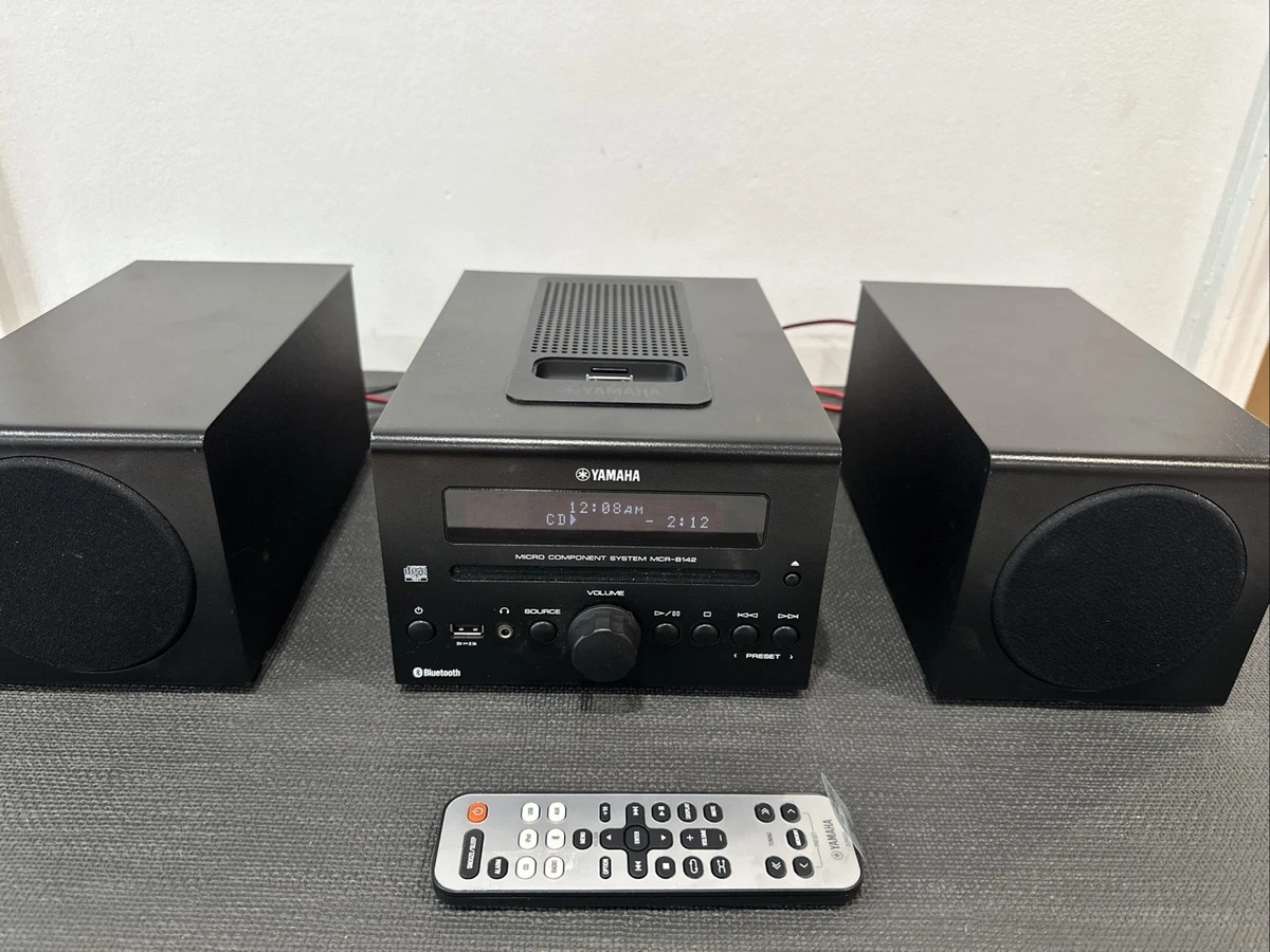Yamaha MCR-B142 Micro Component System Bluetooth/ CD/Radio /USB