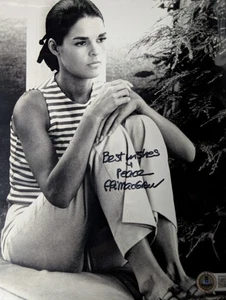 Ali Macgraw signiert 8x10. Beckett Robbe - Bild 1 von 2