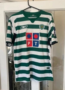 Sporting Lisbon 2004/05 Home Football Shirt - Large Reebok - Picture 1 of 9