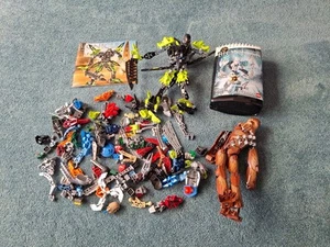 Lego Bionicle 8982, 8991 Bionicles Spare Parts Bundle Joblot Part Built - Picture 1 of 10