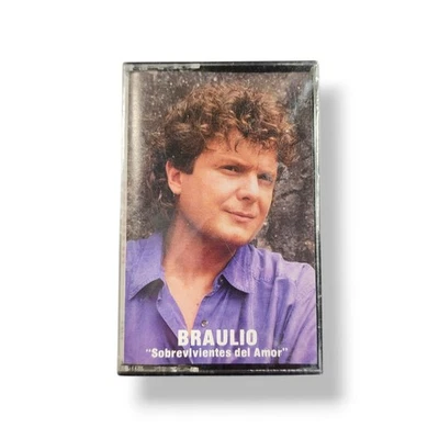 Braulio "Sobrevivientes Del Amor" Vintage 1990 Cassette Tape CBS - Image 1 of 4
