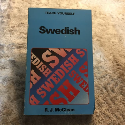 Teach Yourself Swedish Paperback Book by R.J. McClean Hodder and Stoughton 1984 - Image 1 of 4