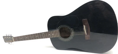 Hohner Acoustic Guitar Black Model #HW-300G/TBK - Image 1 of 4