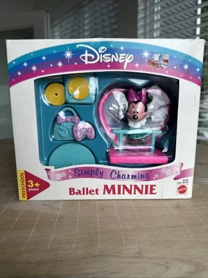 Игровой набор Disney Simply Charming Ballet Minnie Mouse от Mattel 66196 66190 НОВЫЙ - Изображение 1 из 4