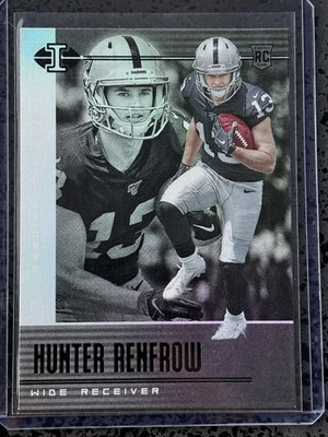 2019 Illusions Retail Hunter Renfrow #50 Las Vegas Raiders Rookie Football Card - Image 1 of 2
