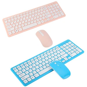 Wireless Mouse Keyboard Office Gaming For Notebook Computer 3-Speed Micro - Picture 1 of 20