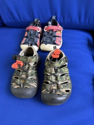 Boys Keen  Knotch Creek & Newport H2 Sandals Toddler Size 8 - Image 1 of 4