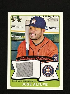 2014 Topps Heritage Clubhouse Collection Relics Jose Altuve Astros - Picture 1 of 2