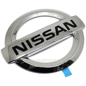 OEM Nissan 84890-CE400 09-21 370Z Z34 Rear Chrome NISSAN Emblem Genuine Part - Picture 1 of 2