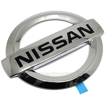 OEM Nissan 84890-CE400 09-21 370Z Z34 trasero cromado emblema Nissan pieza original Foto 1 de 2