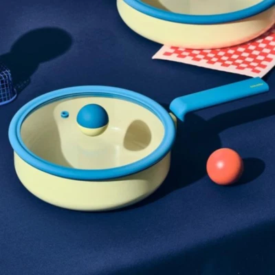 Caja Abierta, Sartén Antiadherente NEOFLAM Danés Forjada 9.5" con Tapa de Vidrio Foto 1 de 4