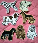 Dogs Sew Iron On Applique Badge Patches Dalmation Beagle etc