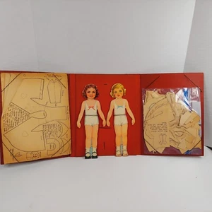 Dress Parade of the Round About Dolls by Betty Campbell 1920s VTG Paper Doll USA - Picture 1 of 16