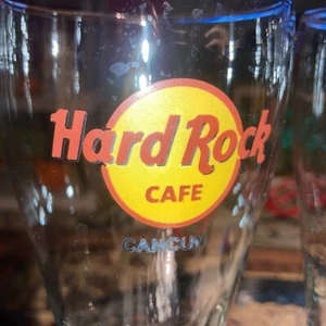 Hard Rock Cafe Bierglas 4 Stück. Cancun, Las Vegas, Orlando, New York - Bild 1 von 6
