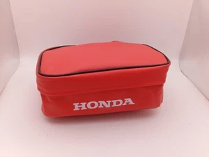Borsetta Porta Attrezzi ROSSO HONDA Universale Tool Bag Enduro Moto D'epoca - Foto 1 di 4