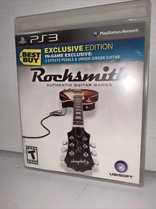 Rocksmith Authentic Guitar Games (Sony PlayStation 3 2011) PS3 Rock Smith - Picture 1 of 5