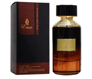 Paris Corner Oud & Vanilla By emir for Men perfume Eau de Parfum -100ml/3.4fl.oz - Picture 1 of 3