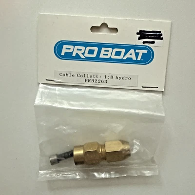 PROBOAT CABLE COLLETT 1:8 HYDRO PRB2263 NEW OLD INVENTORY - Image 1 of 2