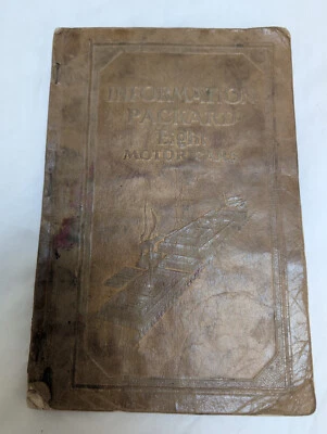 1929 Información Packard ocho coches manual, más dos boletines del club Foto 1 de 4