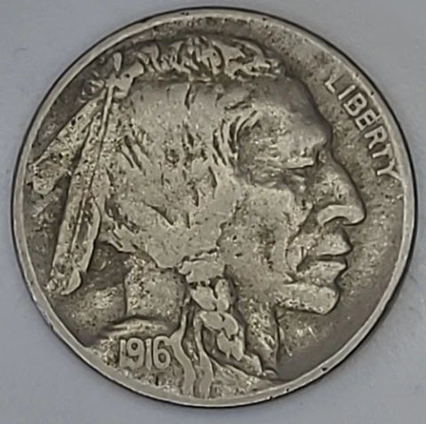 1916 D Buffalo Nickel Cover