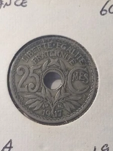 1917 France 25 Centimes We Combine Shipping - Picture 1 of 4