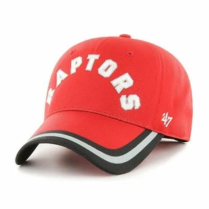 Men's Toronto Raptors Jersey Solo Red '47 Hat Cap Basketball Flex Fit One Size - Picture 1 of 3