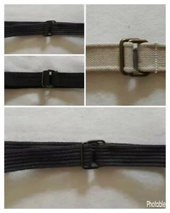 Boy's Belts You Choose Size & Color Fabric Metal Buckle Youth Size - Picture 1 of 9
