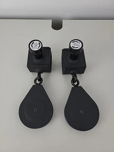 Set of 2 Bowflex Xtreme 2 SE OEM Slider 3.5” Pulley w/ Locking Pin FREE SHIPPING - Picture 1 of 7