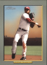 2005 Topps Turkey Red Washington Nationals Baseball Card #145 Cristian Guzman