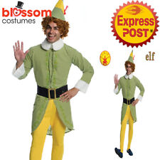 Rubie's Mens Green Yellow US Size XL Elf Complete Outfit Costume 964