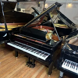 Steinway & Sons Model B Grand Piano in Black | RESTORED, 1967 |SHERWOOD PHOENIX - Picture 1 of 23