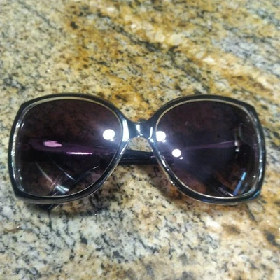 Gafas de sol Jessica Simpson de gran tamaño negras, cromadas J5234 OX - IOJSOP0927-R Foto 1 de 4