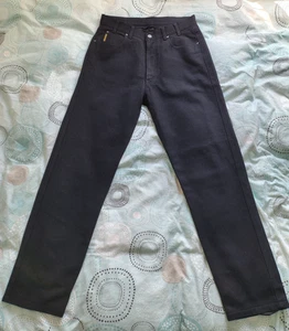 GIORGIO ARMANI Black SIMIN T s.p.a. Made In Italy Jeans Mens 32 - Picture 1 of 16