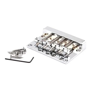 Guitar Bass Bridge 4-String A Style Bridge for Electric Instruments - Picture 1 of 8