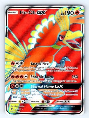 Ho-Oh GX (Full Art) 131/147 Sm-Burning Shadows Holo - Image 1 of 2