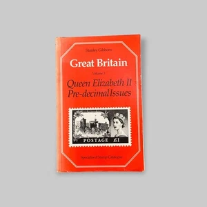 Great Britain Volume 3 - Queen Elizabeth II Pre-Decimal Stamp Catalogue 1987 - Picture 1 of 5