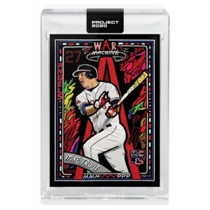 2020 TOPPS PROJECT 2020 #227 MIKE TROUT - BY EFDOT - Picture 1 of 2