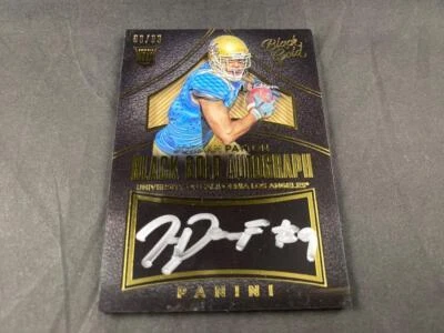 2016 PANINI BLACK GOLD MULTI-SPORT JORDAN PAYTON ROOKIE AUTO 66/99 - Image 1 of 2