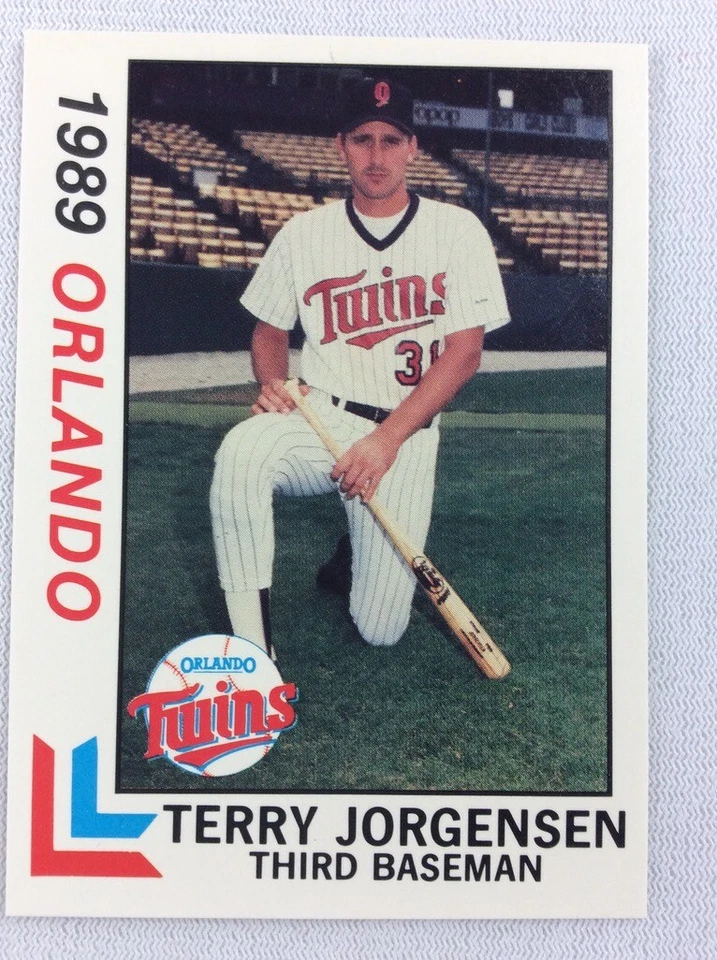 1989 Orlando Twins-Southern League-BEST Baseball Card-Terry Jorgensen - Image 1 of 1