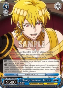 OVL/S99-E087 U Bloody Emperor, Jircniv Weiss Schwarz Eng Overlord Vol 2 - Bild 1 von 1