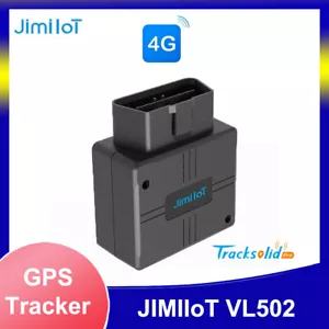 JIMIIoT VL502 OBD2 Bluetooth GPS Rastreador 4G Canbus Diagnóstico OBD Seguimiento APP - Imagen 1 de 7