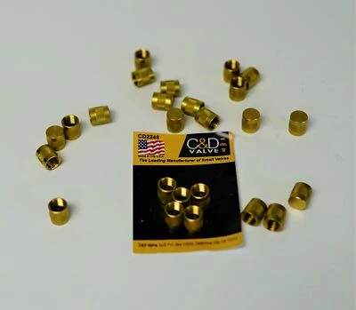 Pacote com 25 tampas de alargamento de 1/4 de polegada para portas de acesso à refrigeração C&D CD2245/25 - Imagem 1 de 3