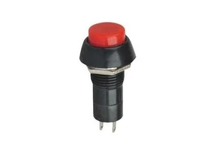 pulsante da pannello normalmente chiuso NC Tasto rosso 14mm 125V 3A 110V 12V - Picture 1 of 1