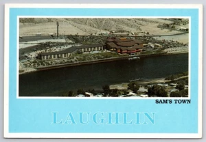 Vintage 1987 Photochrome Laughlin Nevada Sam's Town Postcard - Picture 1 of 2