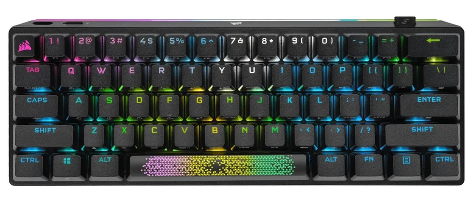 Corsair K70 Pro mini Wireless RGB LED Keyboard - CH-9189014-NA - Image 1 of 4