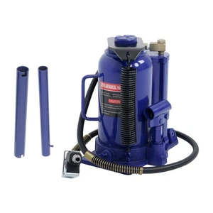 20 Ton Pneumatic Air Hydraulic Bottle Jack with Manual Hand Pump New - Picture 1 of 15