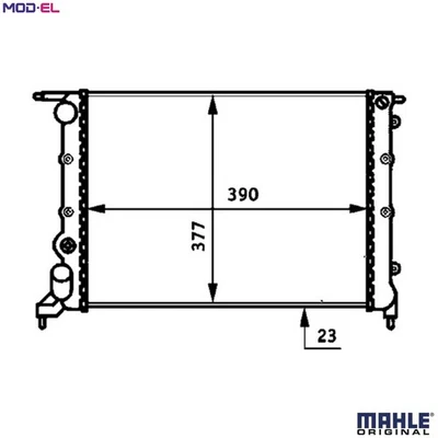 RADIATOR ENGINE COOLING CR 488 000S FOR RENAULT CLIO/�/Hatchback/Van LUTECIA - Image 1 of 4